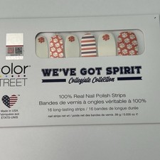 Clemson University Color Street Nail Polish Strips Collegiate Collection 2022