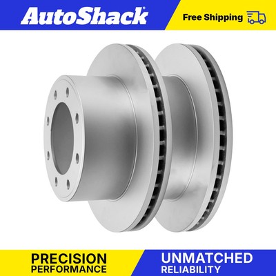 Coated Rear Brake Rotors Pair for Ford F-250 Super Duty F-350 Super Duty 6.7L V8