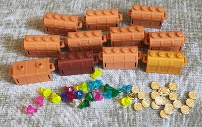 LEGO Treasure Chests, Coins and Gems ~ Pirates' Booty
