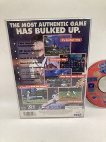 World Series Baseball 98 (Sega Saturn, 1997) - Complete in Box CIB Broken Case