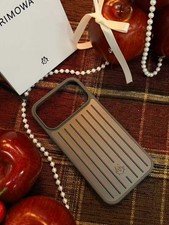 RIMOWA iPhone 17 Pro Max Grey Aluminium Phone Case