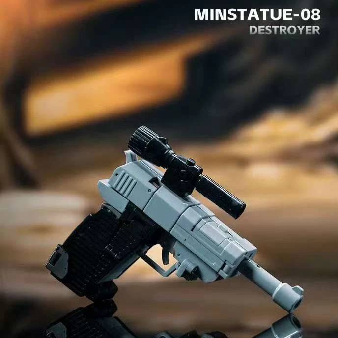 GALAXY MINI-08 Mega DESTROYER Transformable Alloy Toys Model Action Figure Gift - Image 3 of 4