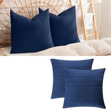 100 Cotton Waffle Weave Euro Sham Covers