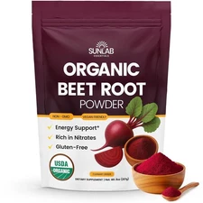 Red Beet Root Powder Beta Vulgaris Vegan Beetroot Juice Non GMO, Gluten-Free