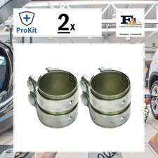 2x ORIGINAL® Fa1 Rohrverbinder, Abgasanlage für Mercedes-Benz SL BMW 1 3
