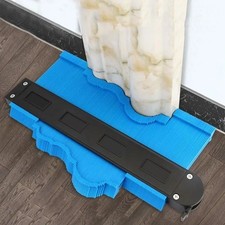 Profile Contour Gauge Duplicator Ruler Template Tool for Wood Tile Cutting