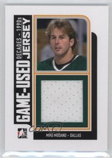 2013-14 ITG Decades 1990s Game Used Black Jersey /84 Mike Modano #M-26 HOF 2a8