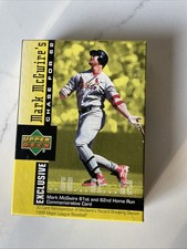 Mark McGwire Chase For 62 Baseball Exclusive Boxed Set 1998 Upper Deck 30 Cards