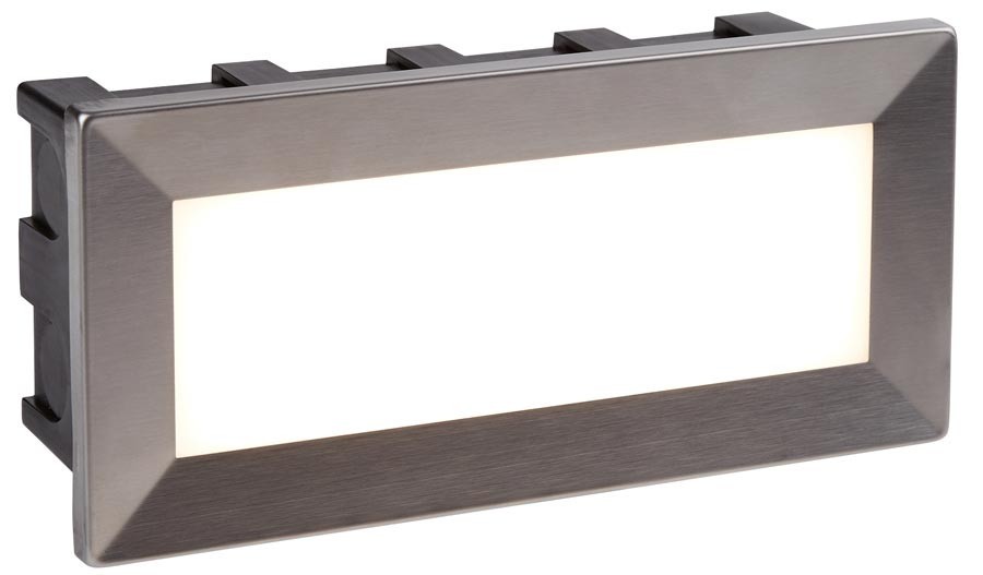 Letterbox Wall Light Stainless Steel IP65 Outdoor Path Light 3.5W LED recessed