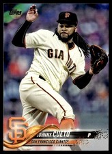 2018 Topps Johnny Cueto San Francisco Giants #70