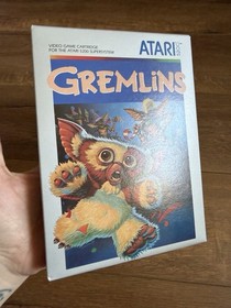 New 1986 Atari 5200 Gremlins Movie Factory Sealed Video Game 