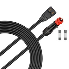 DC 12VPower Cord 10 FT for Car Refrigerators for Alpicool, Bodega, Euhomy, Bo...