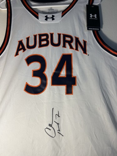 Charles Barkley Signed Auburn Tigers Jersey Auto College Under Armour JSA COA - Picture 4 of 8
