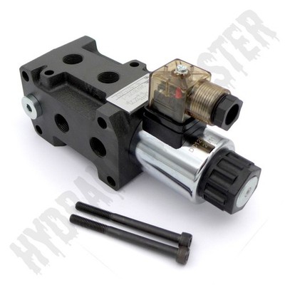 6/2-Wegeventil IG 3/8'' Hyraulikventil, Umschaltventil, 50l/min, 12Volt