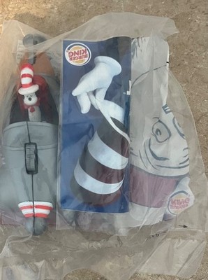 Burger King Dr. Seuss Cat In The Hat CRASH APART S.L.O.W. Kids Meal Toy Sealed