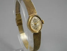 Vtg Elgin Watch Women 17mm 17 Jewel Manual Wind Adjustable Clasp Band 5.5" to 7"