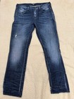 PRPS Distressed Blue Denim Button Men's Jeans Straight Cotton (sz32) — photo 1