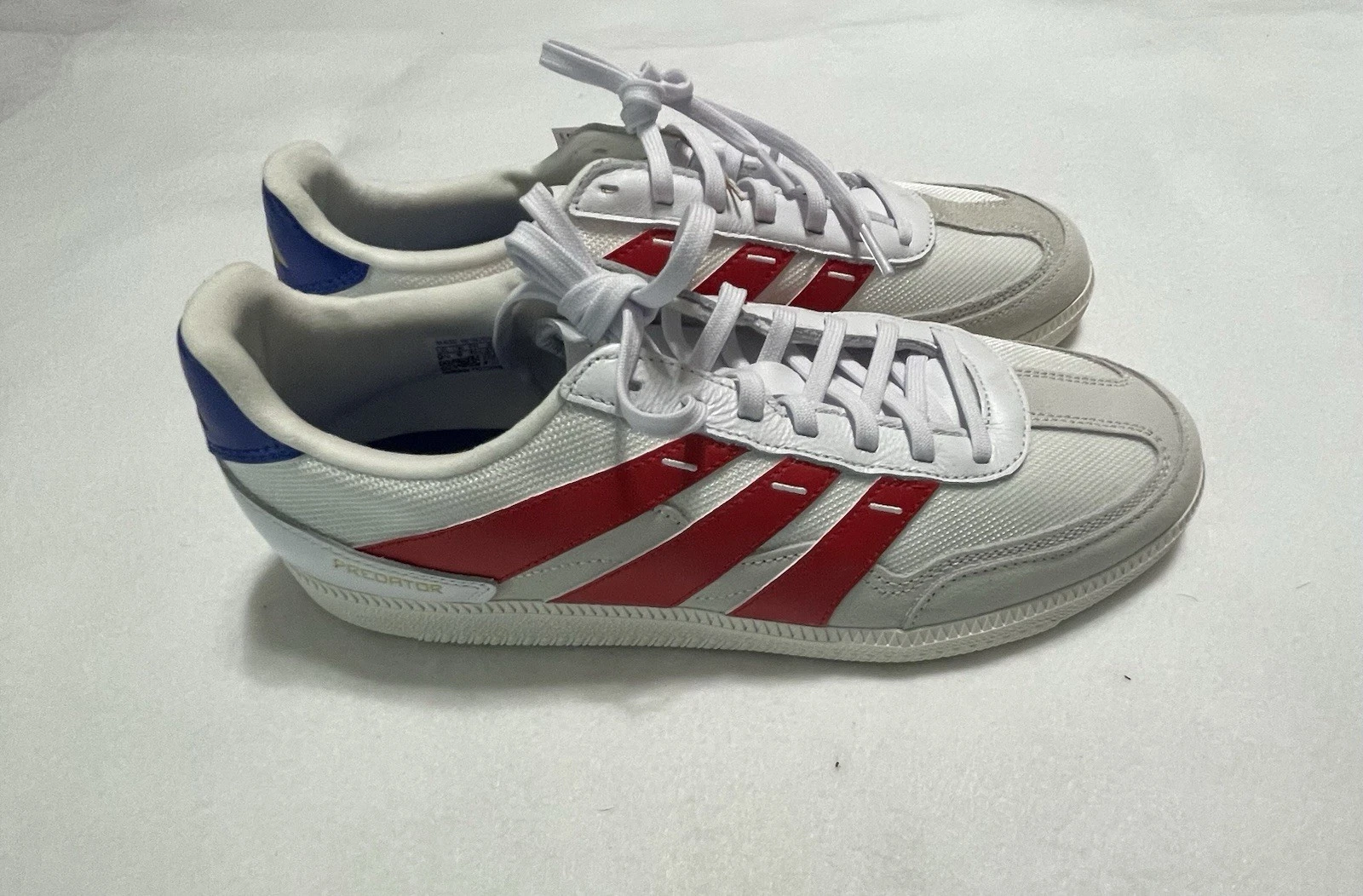 Adidas Predator Freestyle scarpa da calcio indoor uomo taglia 8 rosso bianco IG8974