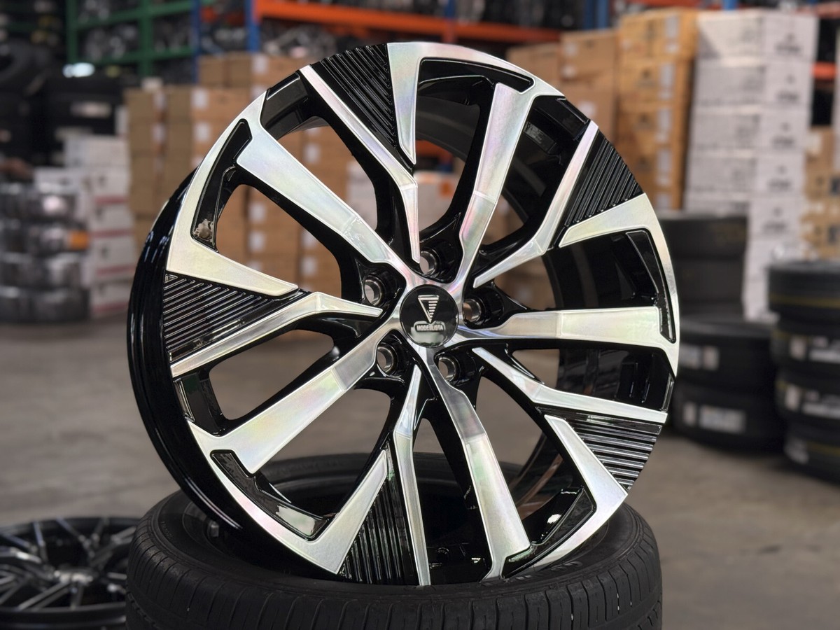 New 20x8.5 MODELLISTA WingDancer XVII (4 Wheel) 5x120 fit Alphard