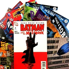 Batman 10 Comic Book Lot DC Chronicles #1 Mad Monk Black Canary Detective Comics