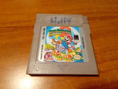 Super Mario Land 2: 6 Golden Coins (Nintendo Game Boy, 1992) *TESTED / SAVES*