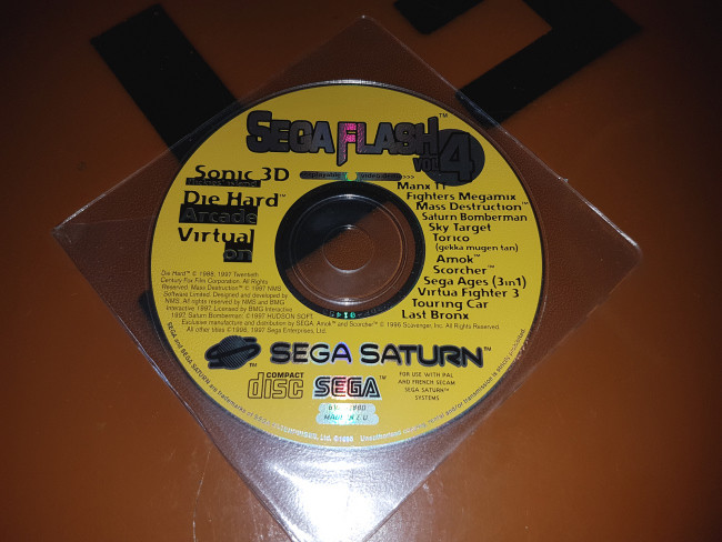 SEGA Saturn - SEGA Flash Vol. 6 - Demo - PAL