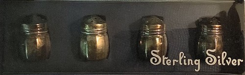 Agitadores de sal y pimienta Lord Silver Inc. de 4 piezas - Imagen 2 de 3