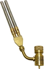 Appli Parts APHT-1D2 Double Burner Hand Torch for Soldering Brazing with Map or 