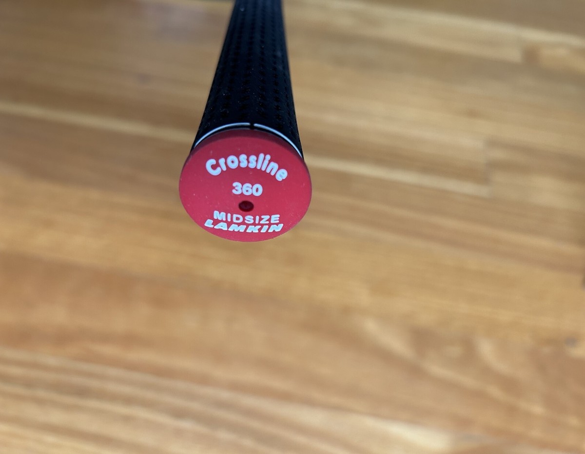 Lamkin Crossline 360 Midsize Rubber Grip - Black/Red - $9.95 Flat
