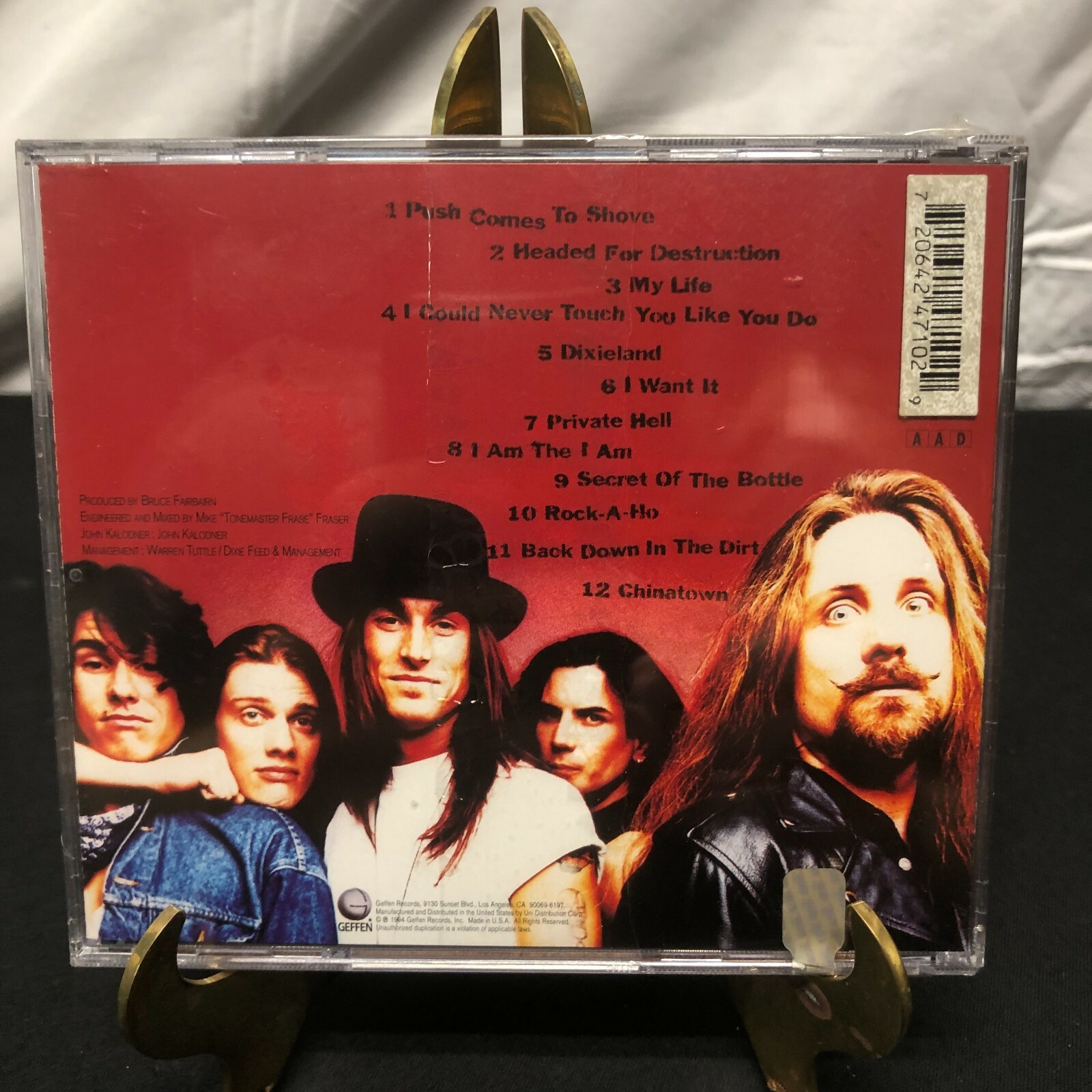 JACKYL PUSH COMES TO SHOVE (CD1994 GEFFEN GEFD24710/BMG)(bn