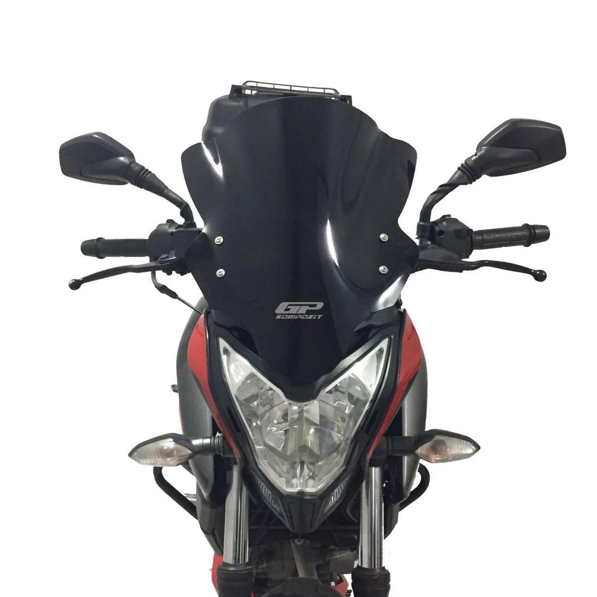 Bajaj Pulsar NS200 windscreen 39 cm smoke 11 23