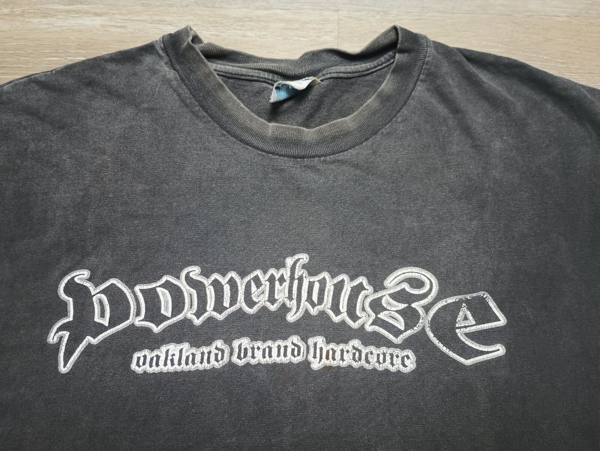 Powerhouse vtg T Shirt Oakland Hardcore Punk Rock band FADED Powerhouse vtg T Shirt Oakland Hardcore Punk Rock band FADED
