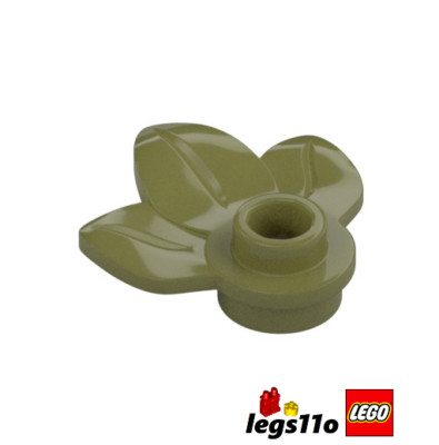 LEGO Teller mit 3 Pflanzen Blättern NEU 32607 Farbe & Menge wählen