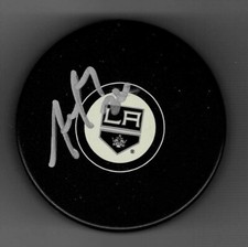 Trevor Lewis Signed Los Angeles Kings Puck
