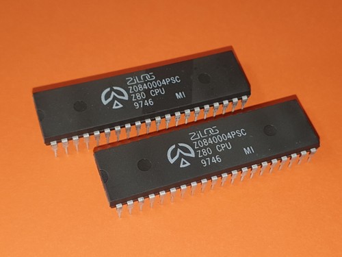 2x Zilog Z80 CPU Z0840004PSC - 第 1/3 張圖片