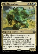 x1 The Mimeoplasm R MTG Commander: Outlaws of Thunder Junction M/NM, English