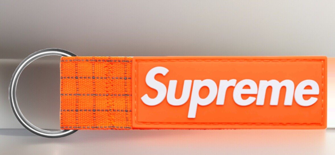 SUPREME RIPSTOP KEYCHAIN ORANGE OS (100% AUTHENTIC) BRAND SUPREME RIPSTOP KEYCHAIN ORANGE OS (100% AUTHENTIC) BRAND