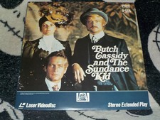 Butch Cassidy and the Sundance Kid Laserdisc LD Robert Redford Free Ship 50