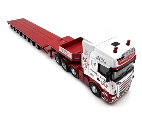 Remolque de carga baja multieje modelo diecast coche de colección ED 1:76 Scania R580 - Imagen 8 de 18