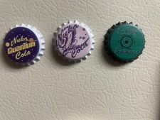 Fallout 4 Vault Dweller's Nuka Cola Magnet Bottle Caps (LOT OF 3!) Magnetic Caps