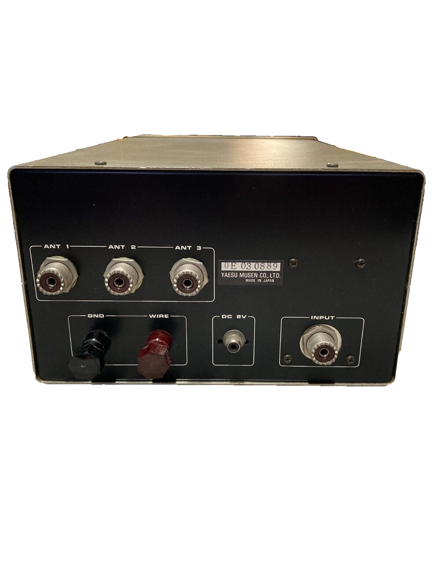FC-107 Yaesu Antenna Tuner YAESU Second Hand Manual Matches FT