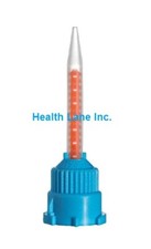 3D Dental Authentic T-Style Crown  Bridge Mixing Tips 10:1/4:1 Blue/Orange 50Pk