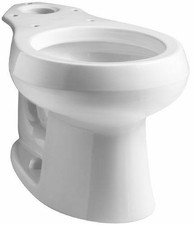 Kohler Cimarron Comfort Height Elongated Toilet Bowl Only In White