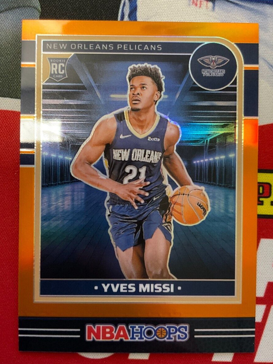 YVES MISSI 2024-25 PANINI NBA HOOPS RC ROOKIE OPTI-CHROME ORANGE 084/199 #251