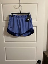 Under Armour Women's UA Play Up Shorts 3.0 Loose Lightweight XSmall 1344552 Purp