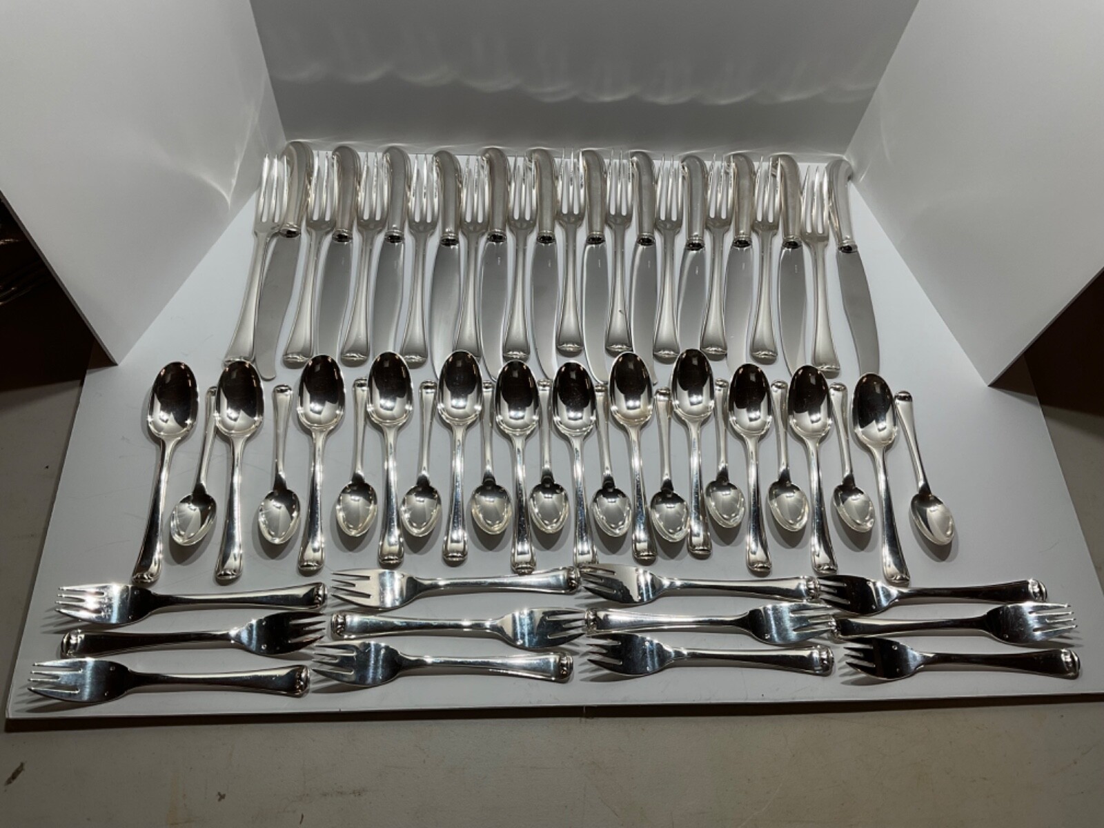 PUIFORCAT Mazarin [tested 95 Sterling Silver]service for 12 eBay