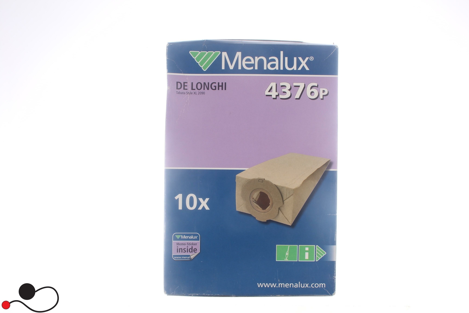 SACCHETTO ASPIRAPOLVERE MENALUX DE LONGHI 4376 P 10 PEZZI 900196925