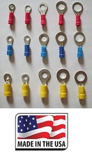 210 VINYL RING KIT TERMINAL ASSORTMENT 22-18 16-14 12-10 8 - 3/8 Made USA