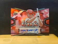 2008 JEFF KEPPINGER UPPER DECK UDX SIGNATURES AUTO/AUTOGRAPH CINCINATTI REDS