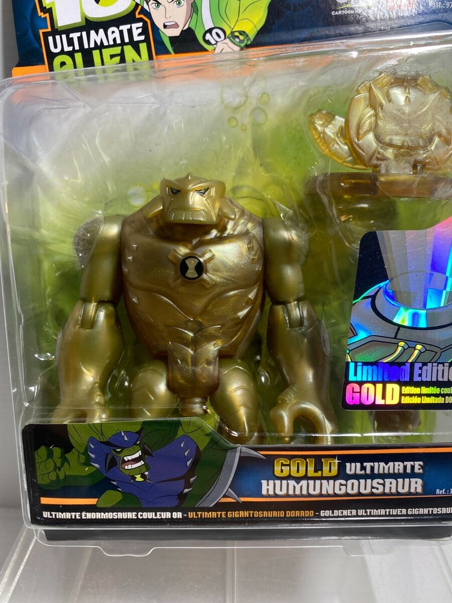 Ben 10 Ultimate Alien Limited Edition Gold Echo Echo Action Figure - Gold  Rare